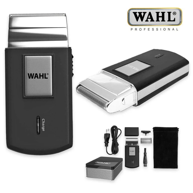 Travel razor silver/black