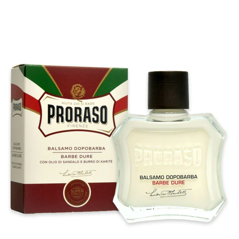 Bálsamo pós-barba barbas duras 100ml
