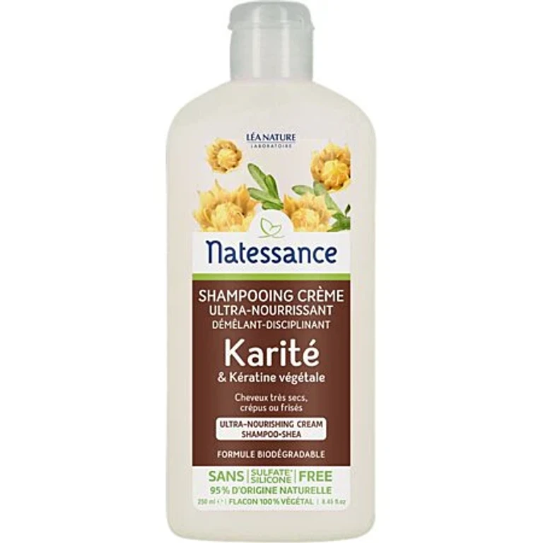 Cream Shampoo Ultra Nourishing Shea & Vegetable Keratin Very Dry, Frizzy or Curly Hair 250ml