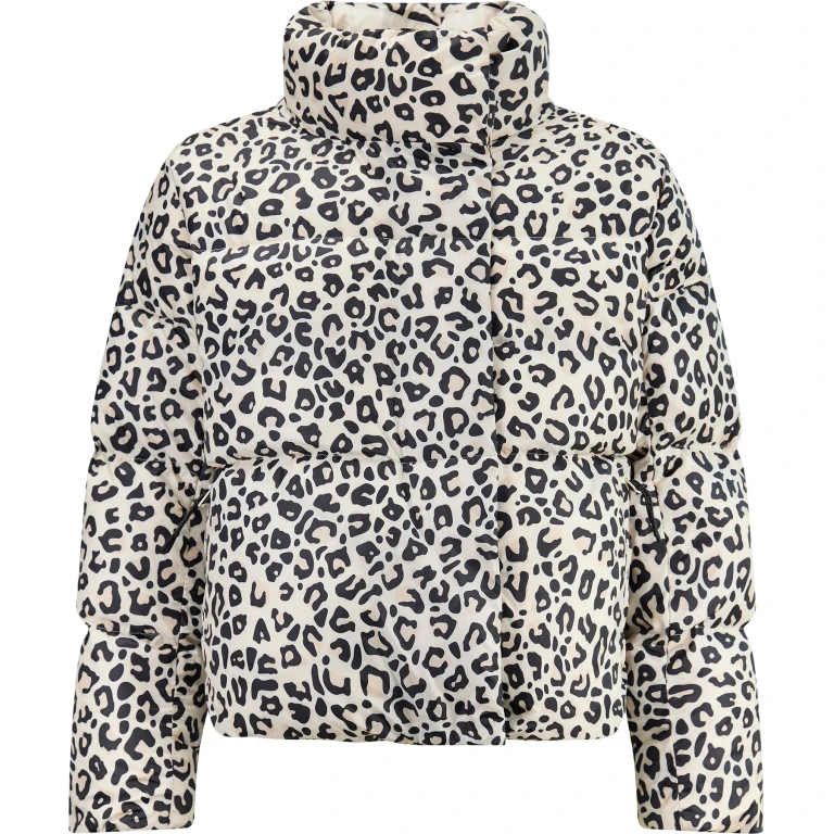 Aretu Allover Print Down Jacket - Women's