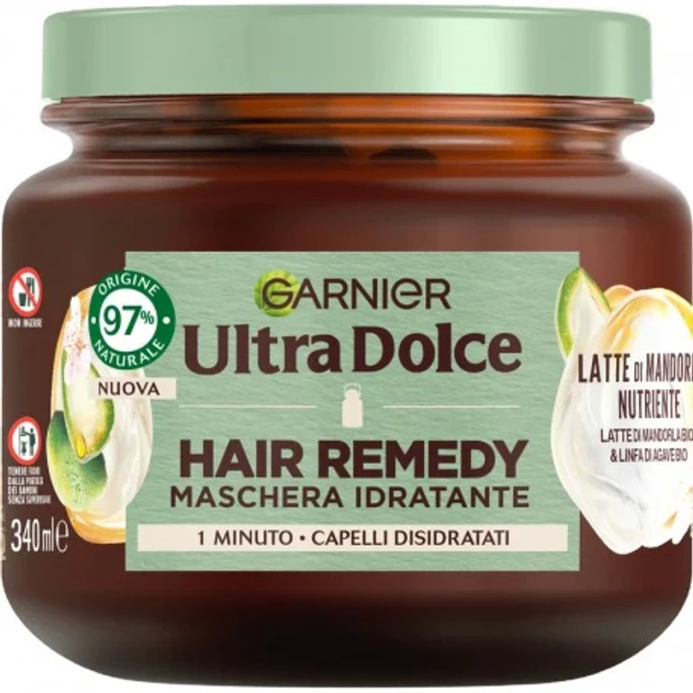 ヘアリメディ ハイドレーティングマスク 乾燥した髪用 340ml アーモンドミルク