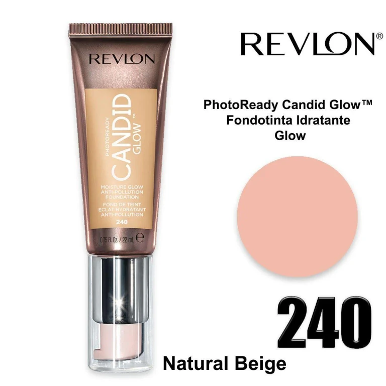 photoready candid glow foundation natural beige 240