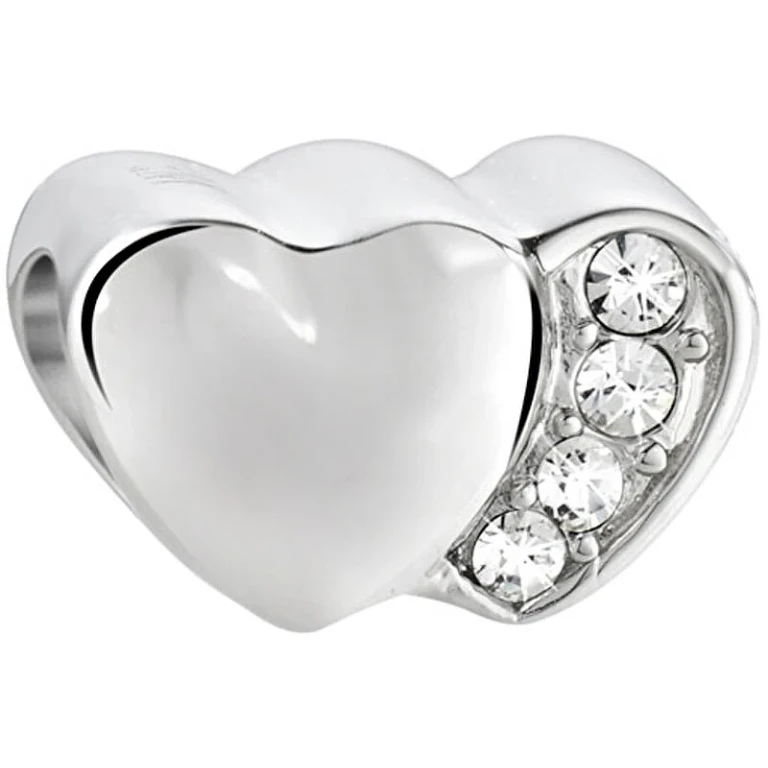 Heart-Shaped Pendant With Gocce Scz660