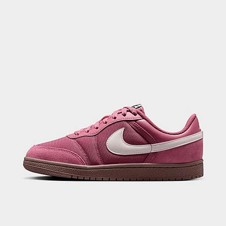 Women's Air Skyline Low Casual Shoes in Desert Berry/Black/Gum Medium Brown Size: 5.0