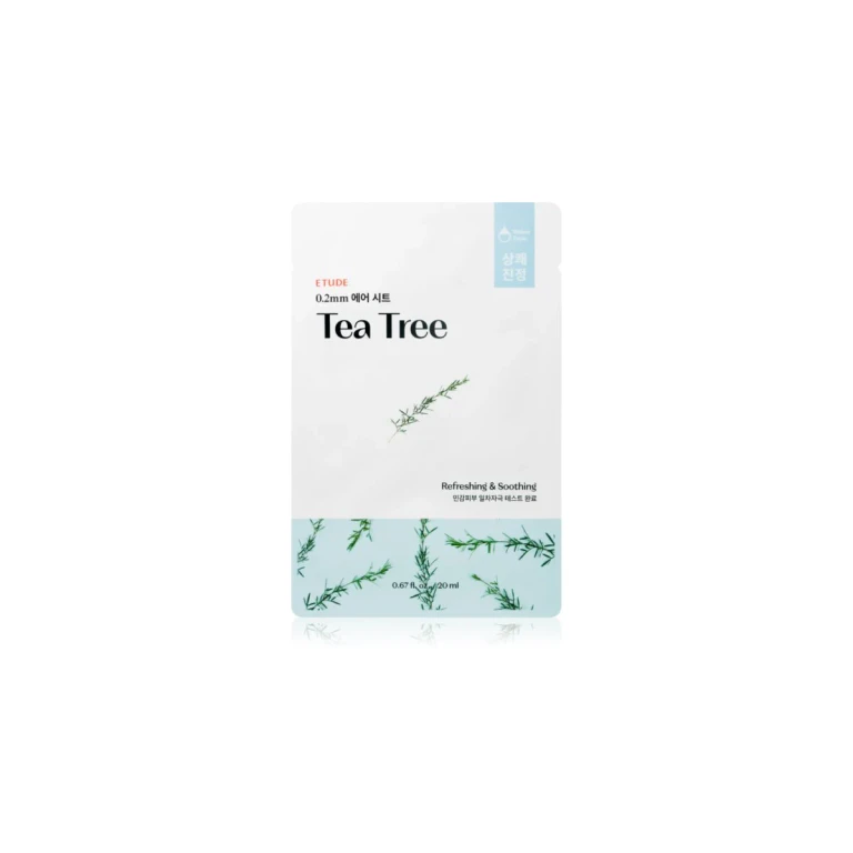 0.2 Therapy Air Mask Tea Tree Soothing Sheet Mask with Cooling Effect 20ml