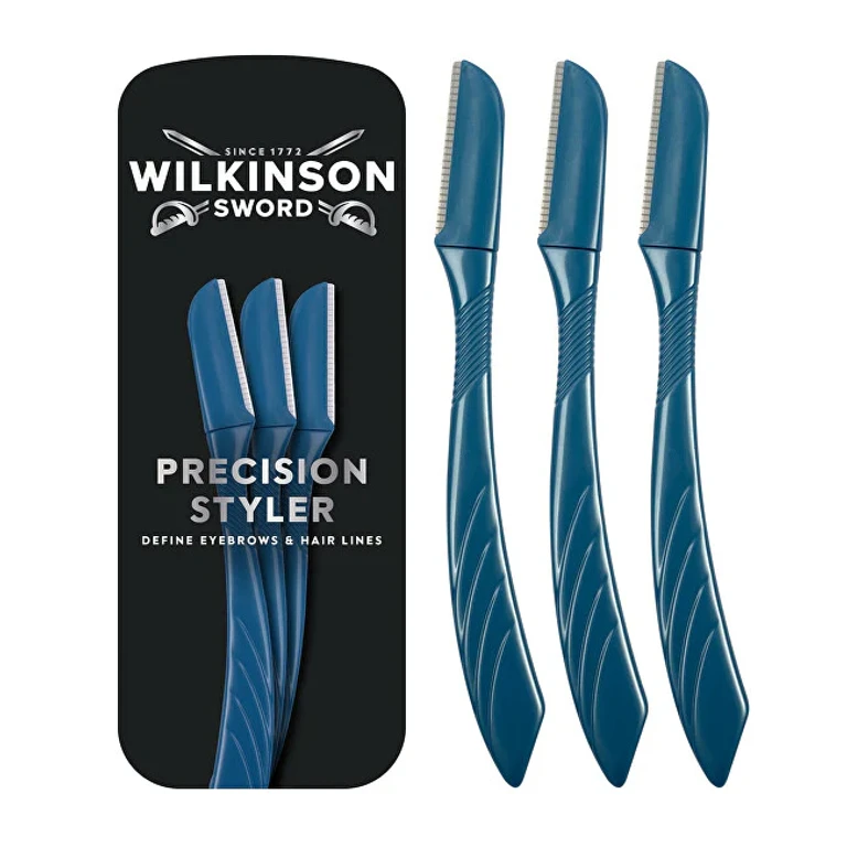Precision Style Straightening Iron for Eyebrows and Beard 3 Pieces