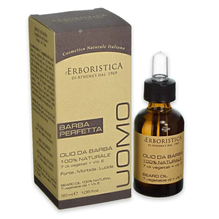 L'erbastica men beard oil 100% naturale 30ml