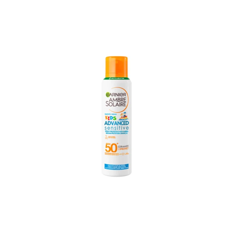 Ambre Solare Advanced Sensitive Kids Spray Tanning For Children With Ceramides Spf 50+ 150 Ml