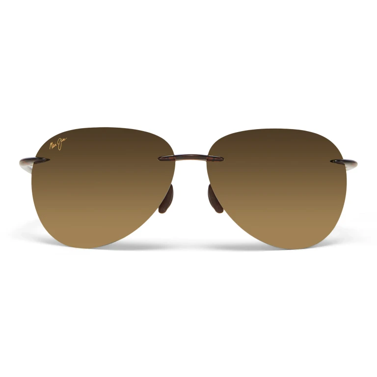 Maui Jim Sugar Beach HCL Bronze Oval Unisex Sunglasses H421-26 62