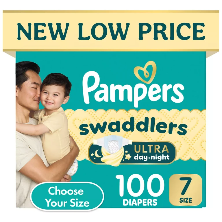 Swaddlers Ultra Diapers, Sizes Newborn-8:- Size 7