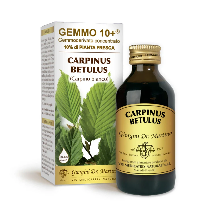gemmo 10+ white hornbeam 100 ml non-alcoholic liquid