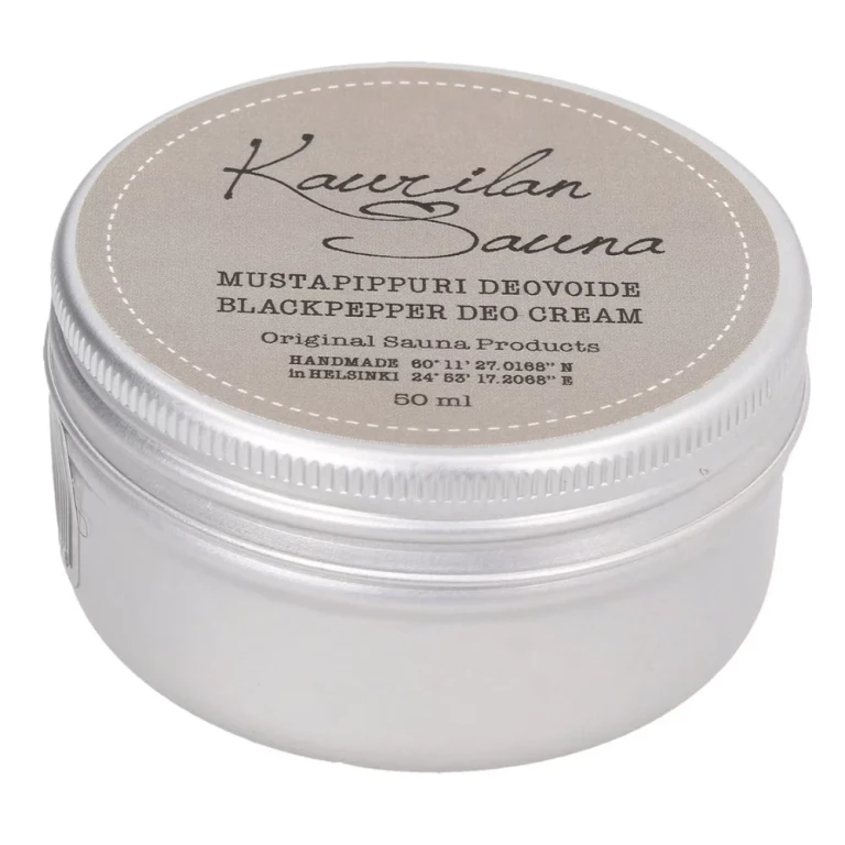Vegan Deodorant Cream Black Pepper (50 ml)