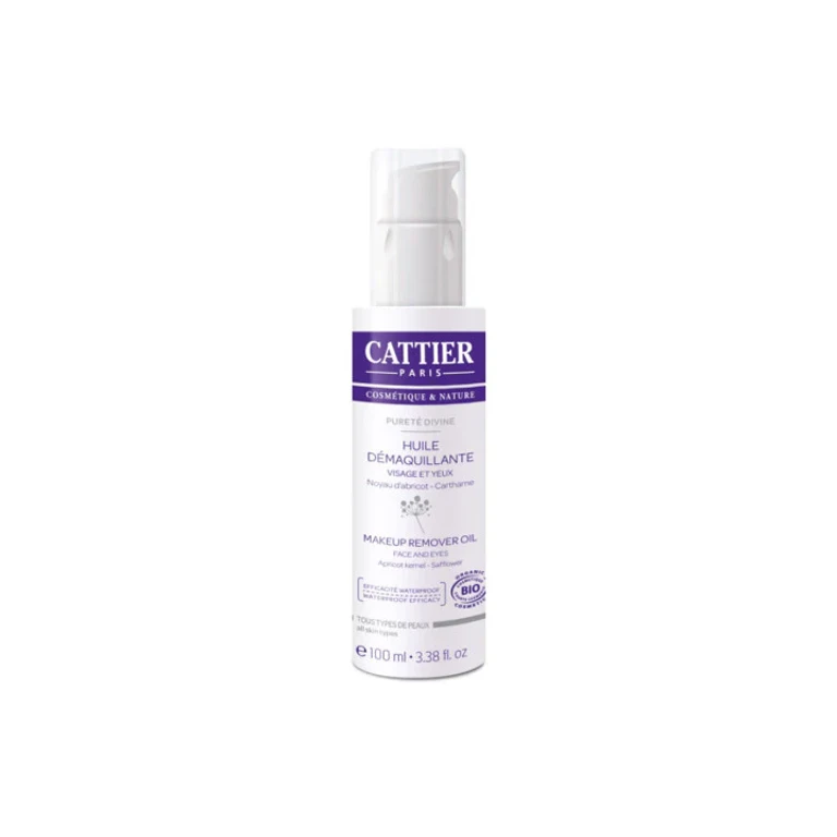 Cattier Purity Divine Organic Face & Eye Make-up Remover Oil 100ML