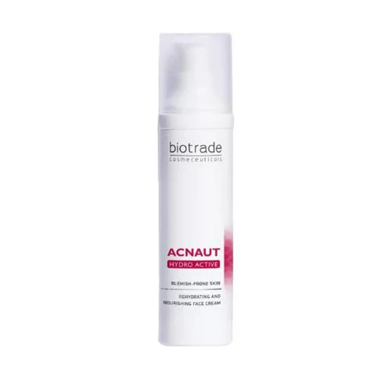 Moisturizing face cream for problem skin Acnaut Hydro Active (Rehydrating and Nourishing Face Cream) 60 ml