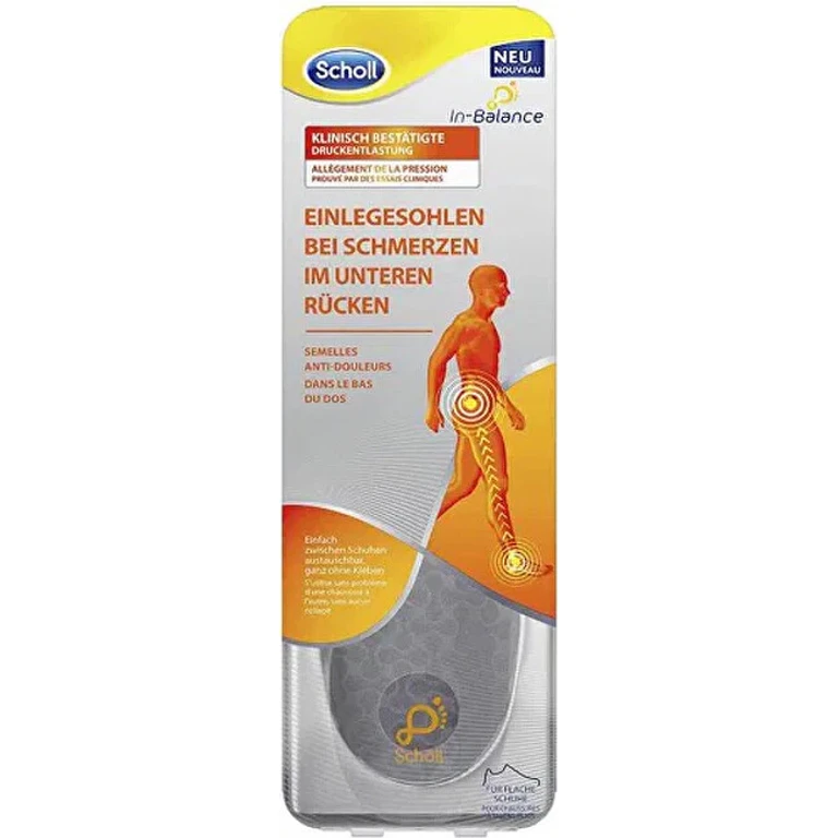 Orthopedic Insoles For Shoes In-Balance (Insole For The Lower Back) 1 Pair