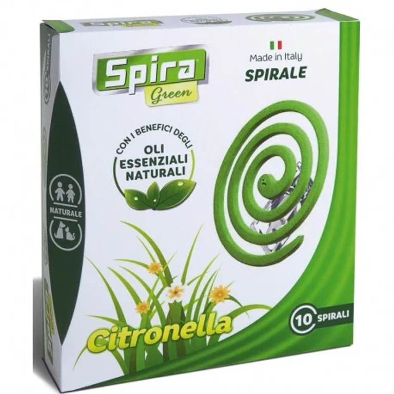 Green Citronella 10 Spirals