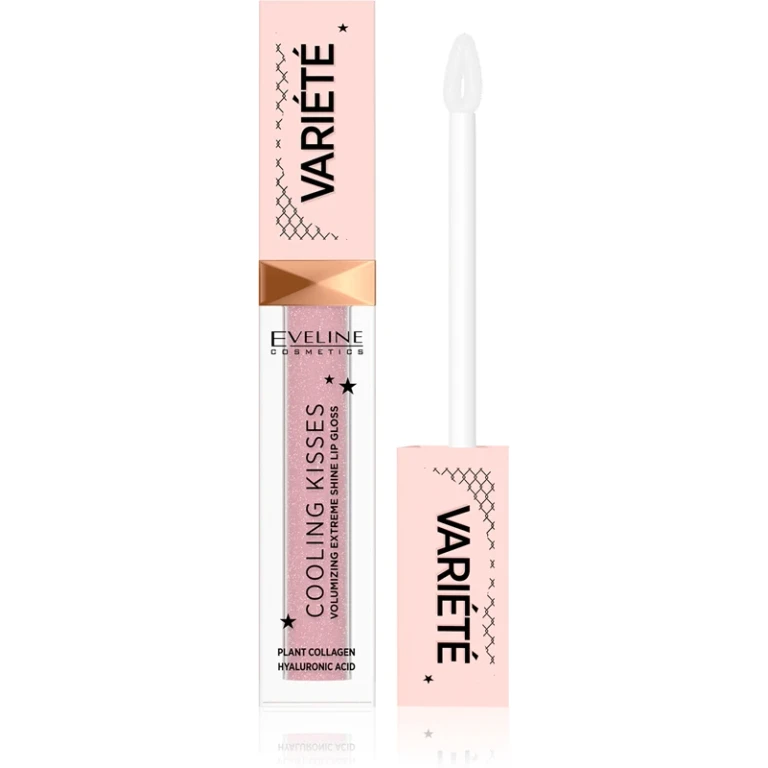 Variété Cooling Kisses Moisturizing Lip Gloss With Refreshing Effect Color 02 Sugar Nude 6.8 Ml