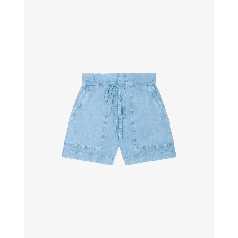 Short Ipolyte - Femme - Bleu - Taille34 - Marant Étoile