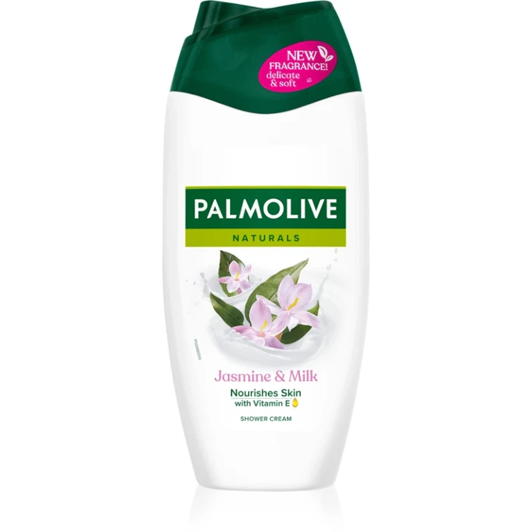 Naturals Jasmine & Milk shower cream for delicate and smooth skin 250 ml