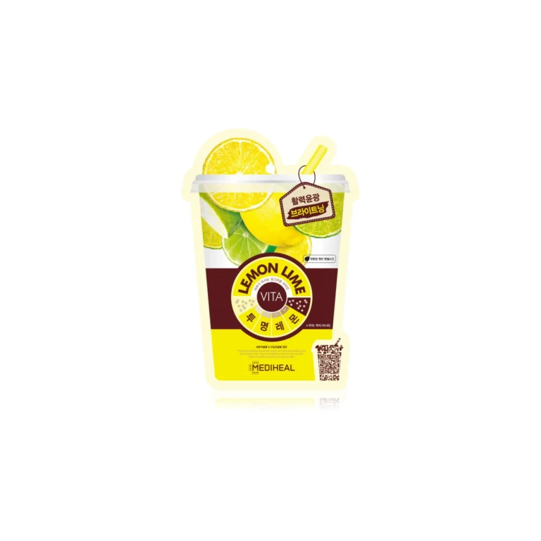 Vita limone Lime illuminating face mask in tissue 20 ml