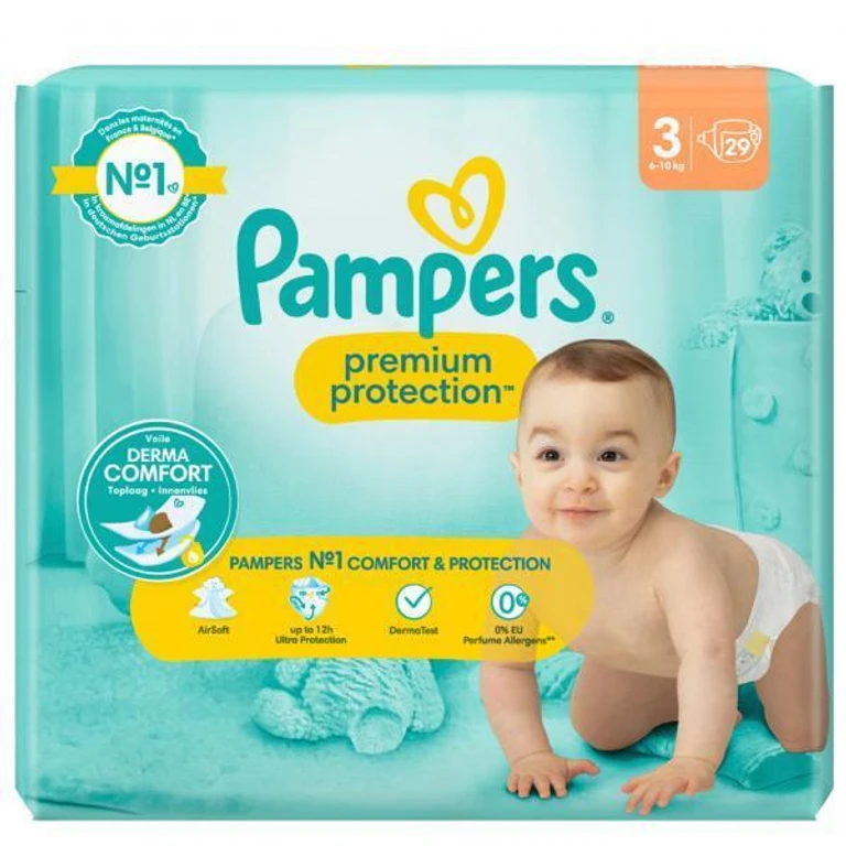 Premium Protection 29 Diapers Size 3 (6-10 kg)
