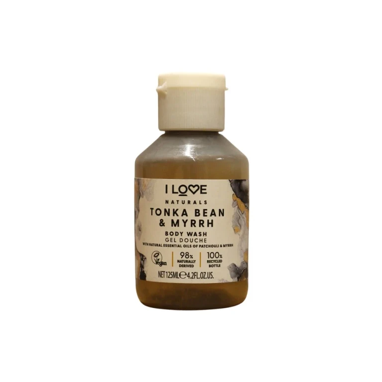 Naturals Collection Tonka Bean & Myrrh Vegan Moisturizing Shower Gel for All Skin Types 125ml