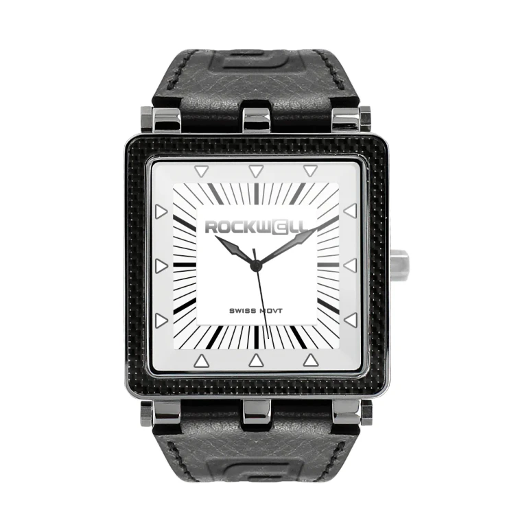 CF Leather (White/Black) Watch
