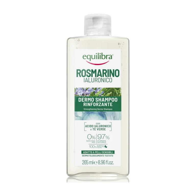 Dermo Strengthening Shampoo Hyaluronic Rosemary With Hyaluronic Acid And Green Tea 265 ml