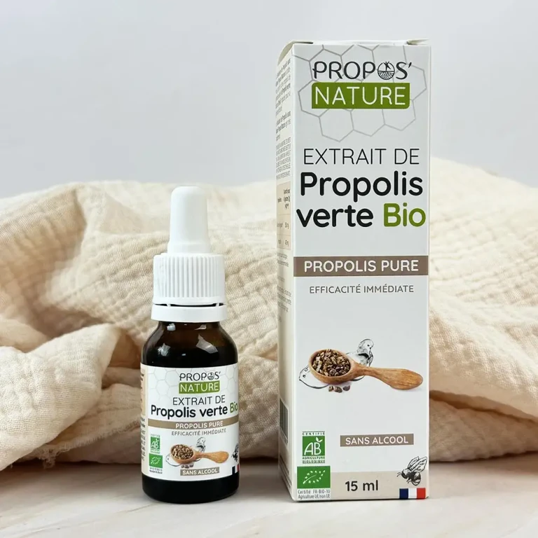 Propos'Nature Green Propolis Solution Without Alcohol Bio 15ml