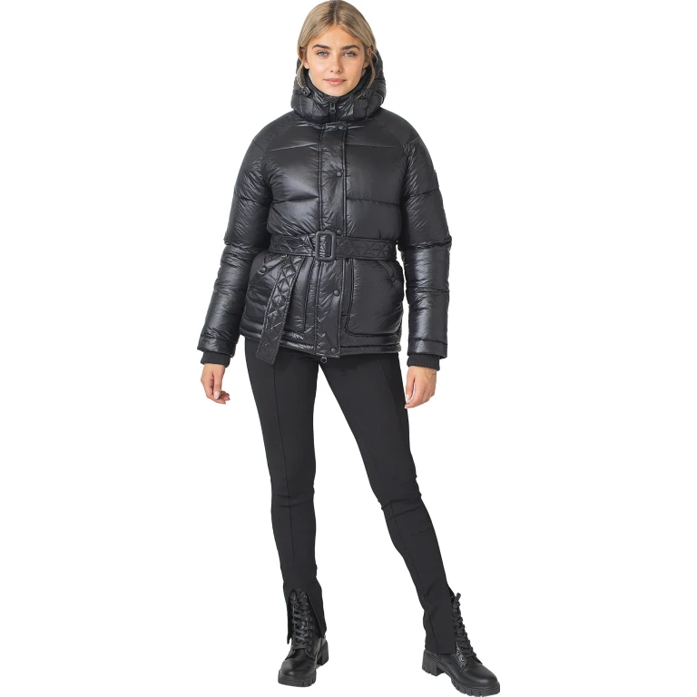 Mia Belted Puffer Jacket - Women's