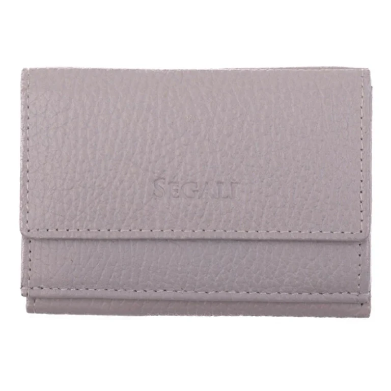 Women's Leather Wallet 1756 gray