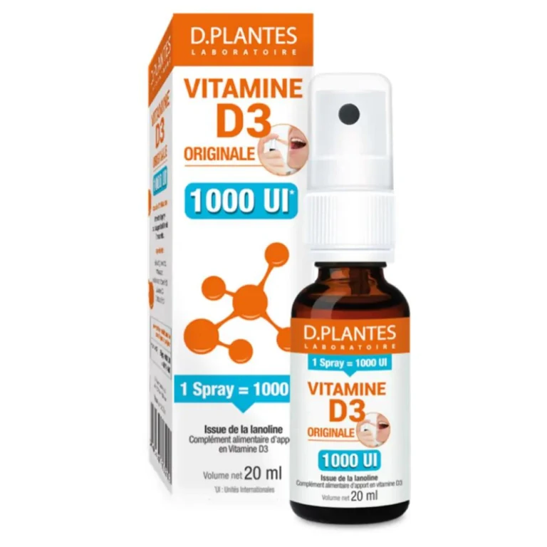 Original Vitamin D3 1000 IU Spray 20ml