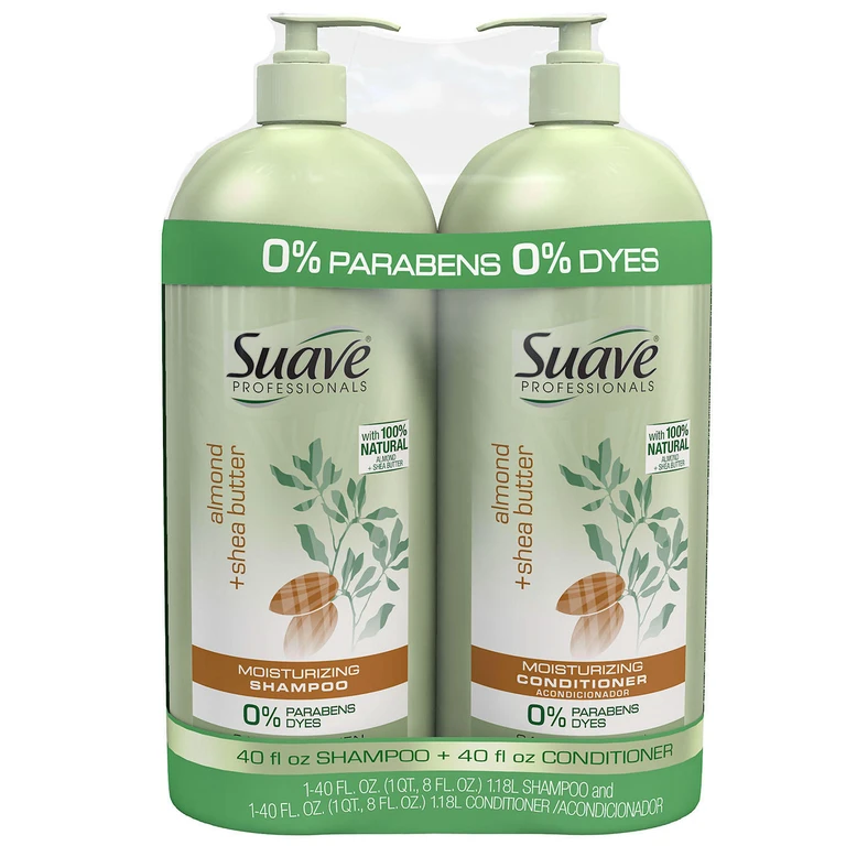 Professionals Almond & Shea Butter Shampoo & Conditioner, 40 fl. oz., 2 pk.