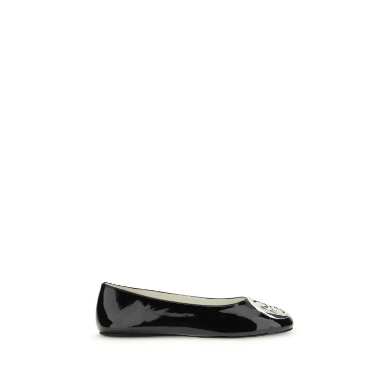 Ballet Flats Reva Patent Leather Black