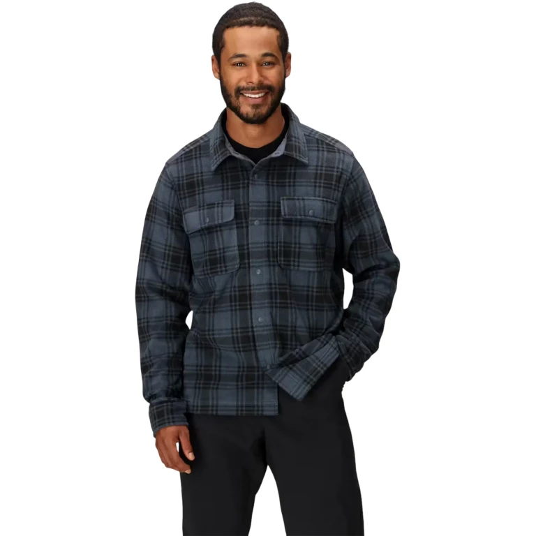 Felton Fleece Long Sleeve Shirt - Men's