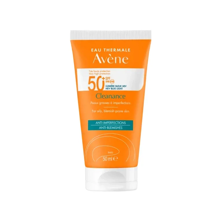 Solar SPF50+ Cleanance Ultra lightweight AntiImperfections Very high protection 50ml