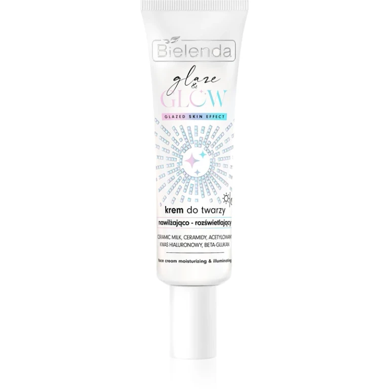 GLAZE & GLOW Moisturizing and illuminating face cream for dry skin 50 ml