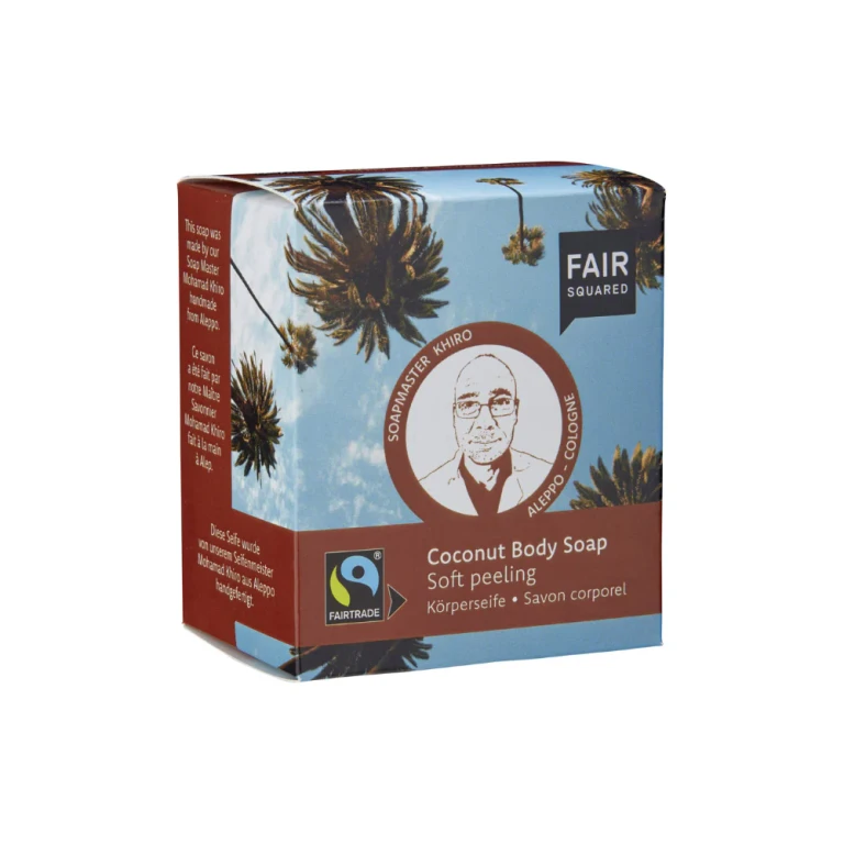 Coconut body soap soft peeling 160 g