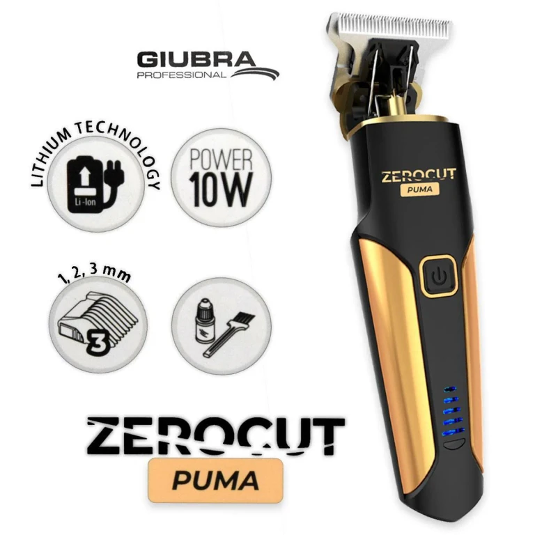 Hair clipper giubra zerocut puma gold color