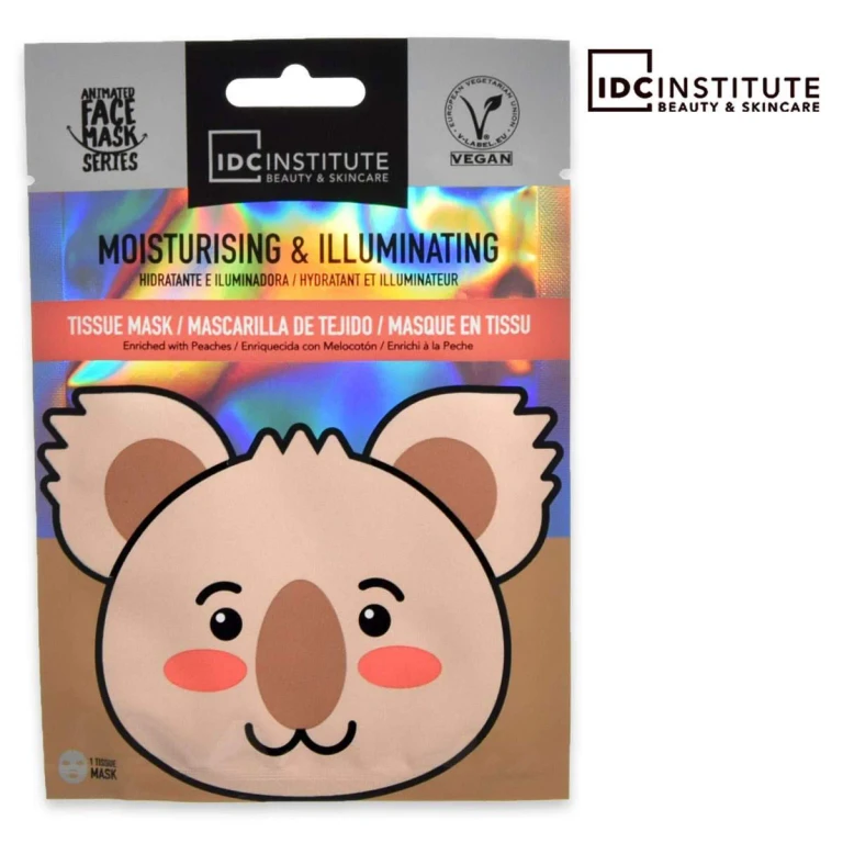 Maschera viso idratante e illuminante