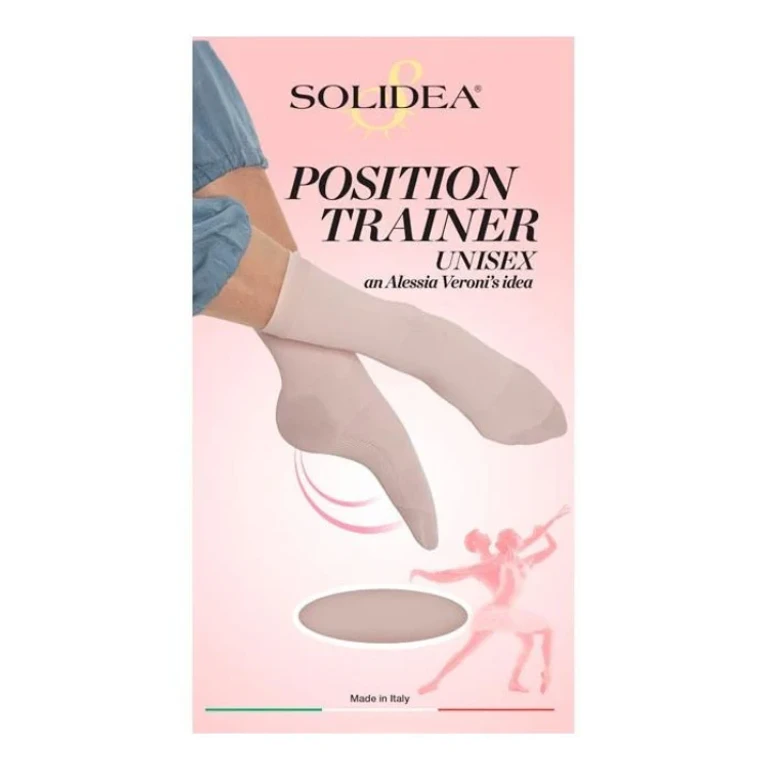 Solidea Position Trainer Rest Socks Instep Extension L Pink