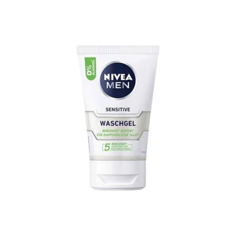 Cleansing gel for sensitive men's skin - 100 ml
