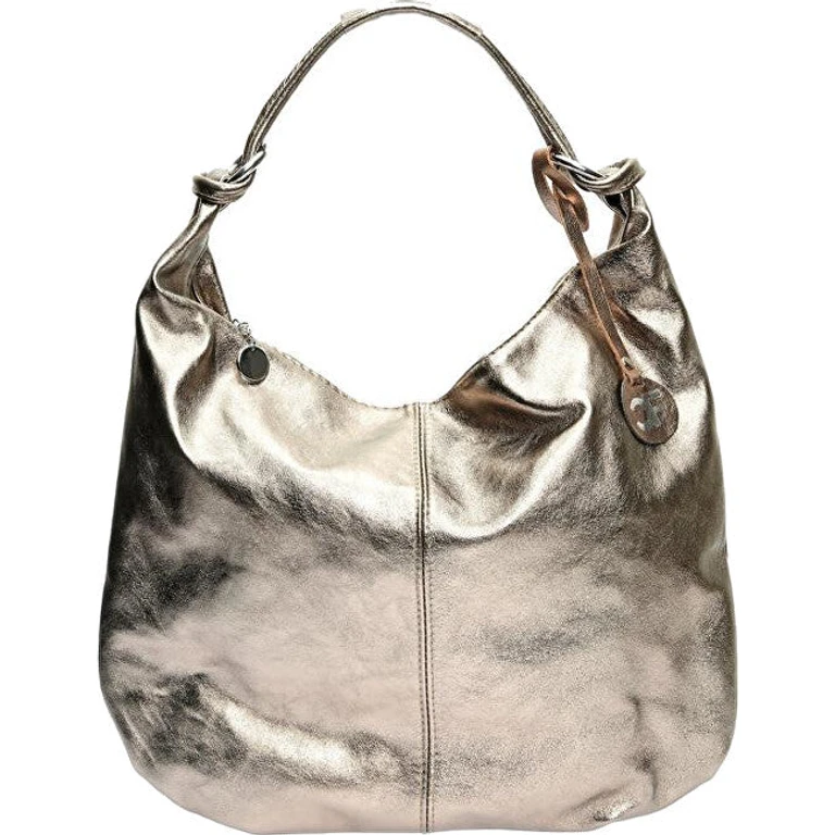 Women's Leather Handbag bronze