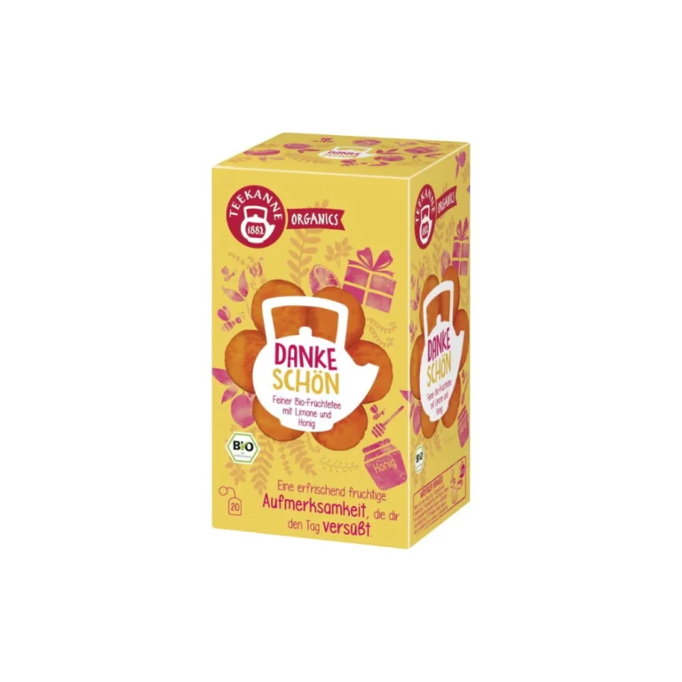 Organics - Thank You Organic Fruit Herbal Tea, 20 Double Chamber Tea Bags (45g)