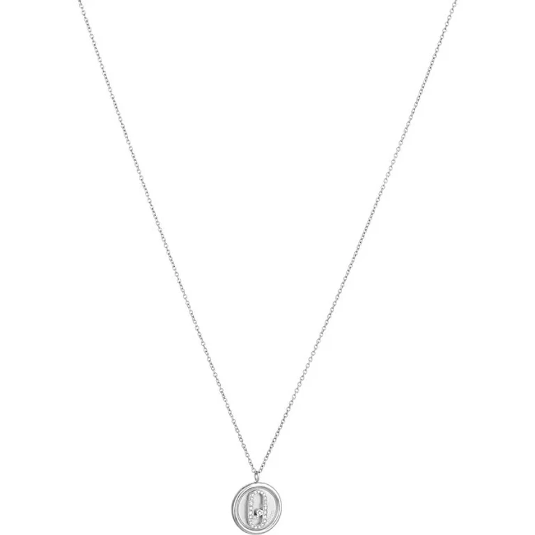 Liu Jo Bellissima Stainless Steel Necklace with Zirconia Identity Lj1973 (Chain, Pendant)