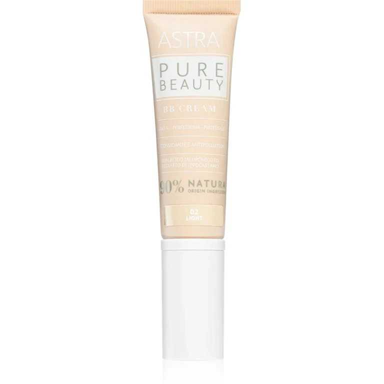 Astra Make-up Pure Beauty moisturizing BB Cream color 02 Light 30 ml