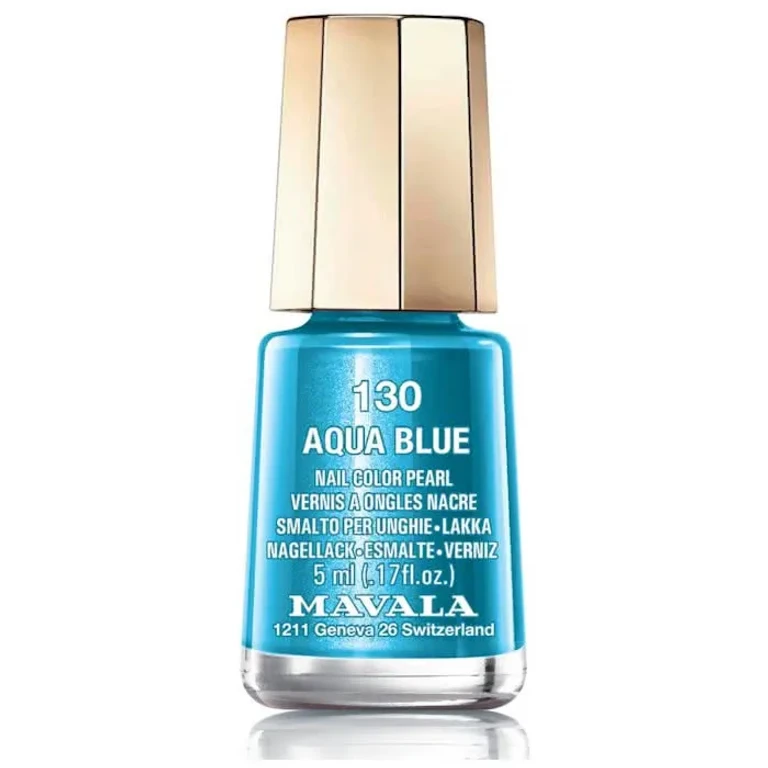 Nail polish Mavala 130 Aqua Blue 5ml