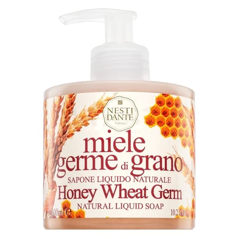 Natural Liquid Soap with Honey and Wheat Germ 300 ml