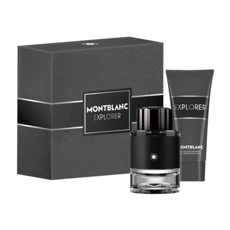 Set Montblanc: Explorer Eau De Parfum For Men 60 ml + Explorer Shower Gel For All Skin Types 100 ml