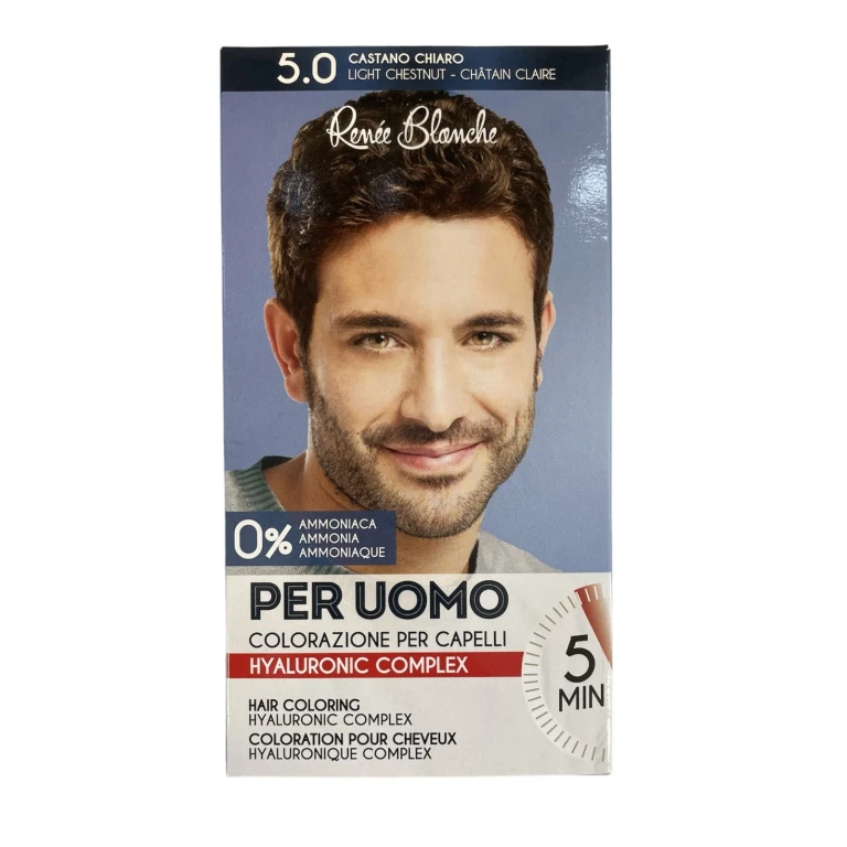 Renee blanche men's coloring cream 5n light brown